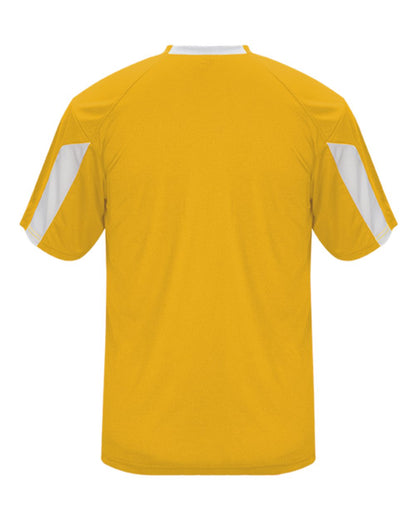 Badger Men's Striker T-Shirt 4176 #color_Gold/ White
