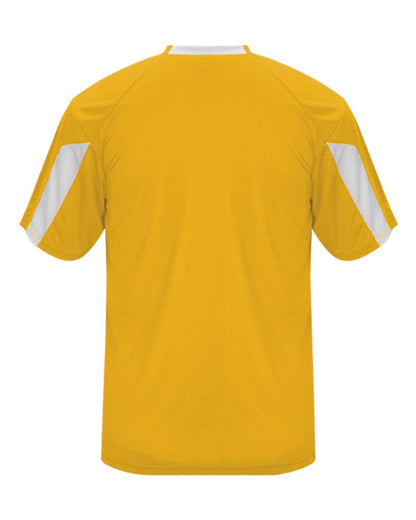 Badger Striker T-Shirt 4176 #color_Gold/ White