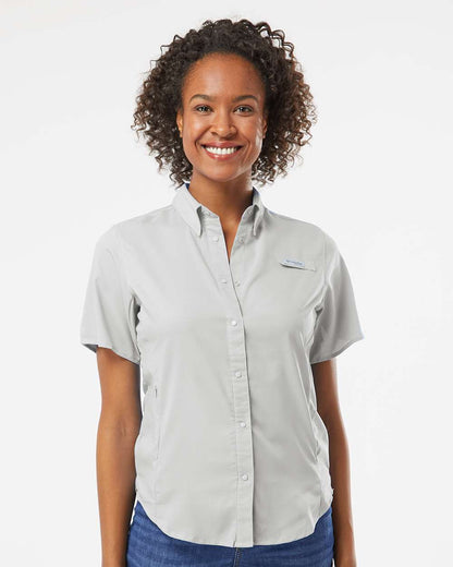 Columbia Women's PFG Tamiami™ II Short Sleeve Shirt 212466 #colormdl_Cool Grey