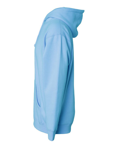 Independent Trading Co. Unisex Heavyweight Hooded Sweatshirt IND4000 #color_Blue Aqua