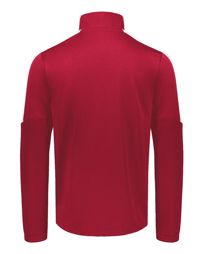 Holloway Youth Crosstown Full-Zip Jacket 223630 #color_Scarlet/ White