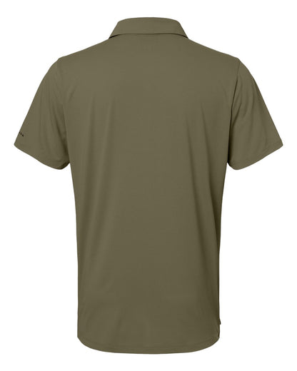 Columbia Men's Tech Trail™ Utility Polo 211856 #color_Stone Green