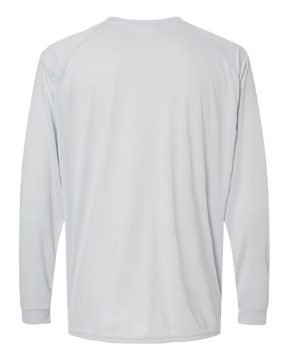 Paragon Unisex Long Islander Performance Long Sleeve T-Shirt 210 #color_Aluminum