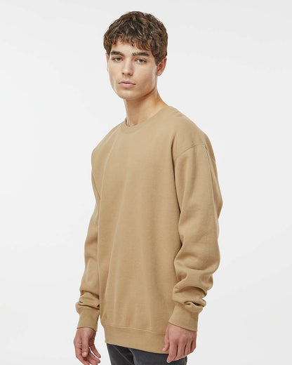 Independent Trading Co. Heavyweight Crewneck Sweatshirt IND3000 #colormdl_Sandstone