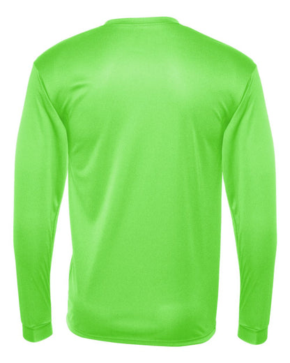 C2 Sport Performance Long Sleeve T-Shirt 5104 #color_Lime