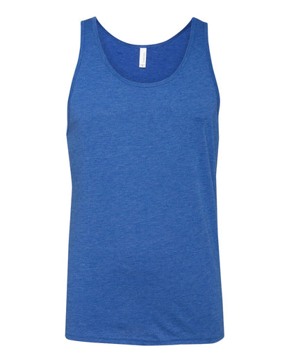 BELLA + CANVAS Triblend Tank 3484 #color_True Royal Triblend