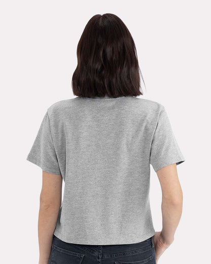 Next Level Women's Heavyweight Boxy T-Shirt 7610 #colormdl_Heather Grey
