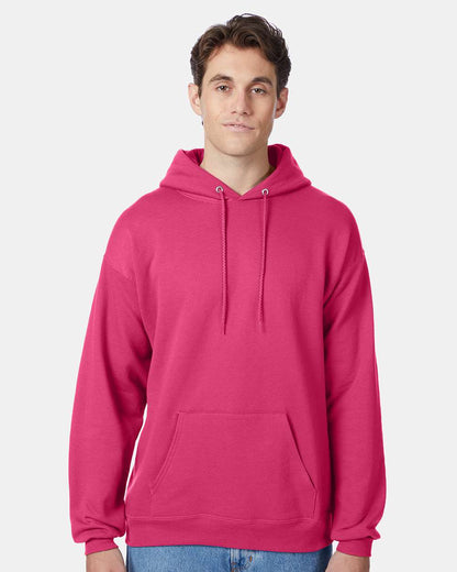Hanes Unisex EcoSmart® Hooded Sweatshirt P170 #colormdl_Wow Pink