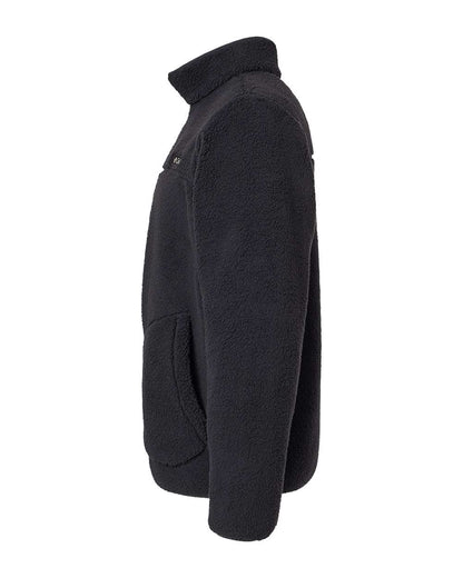 Columbia Men's Rugged Ridge™ II Sherpa Fleece Full-Zip 191111 #color_Black