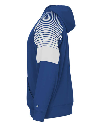 Badger Lineup Hooded Pullover 1405 #color_Royal