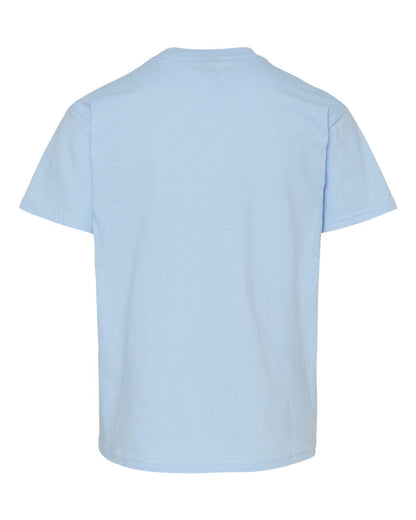Gildan Youth Light Cotton T-Shirt 3000B #color_Light Blue