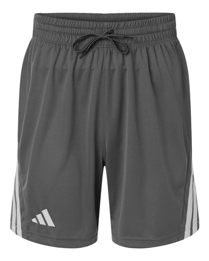 Adidas Men's 3-Stripes 7" Shorts AT300 #color_Team Grey Four/ White