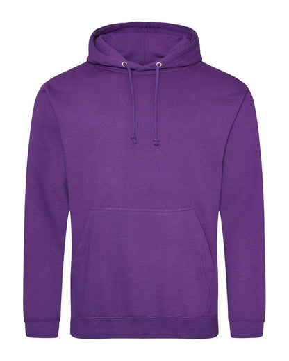 AWDis Unisex College Hooded Sweatshirt JHA001 #color_Purple