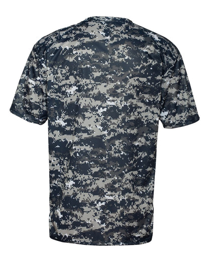 Badger Digital Camo T-Shirt 4180 #color_Navy Digital