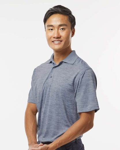 Paragon Men's Dakota Striated Heather Polo 130 #colormdl_Steel Grey Heather