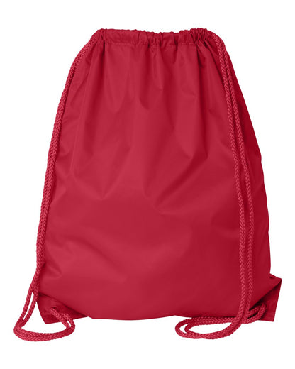 Liberty Bags Large Drawstring Pack with DUROcord 8882 #color_Red