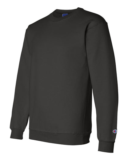 Champion Unisex Powerblend® Crewneck Sweatshirt S600 #color_Black