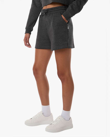 Boxercraft Women's Fleece Shorts BW6502 #colormdl_Charcoal Heather