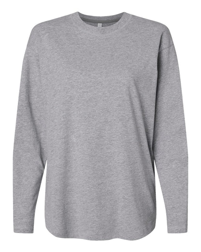 LAT Women's Fine Jersey Long Sleeve Tee 3508 #color_Heather