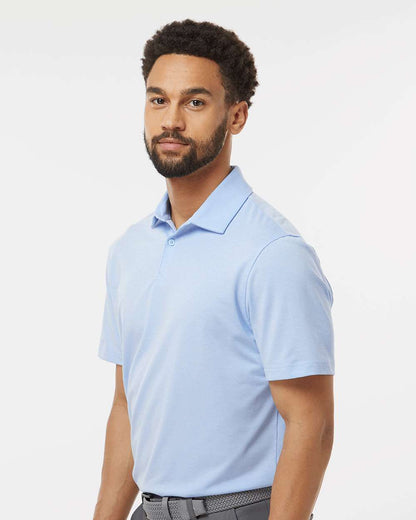 Adidas Men's Blended Polo A590 #colormdl_Blue Dawn Melange