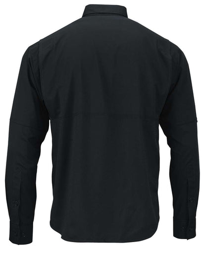 Paragon Men's Kitty Hawk Performance Fishing Shirt 702 #color_Black