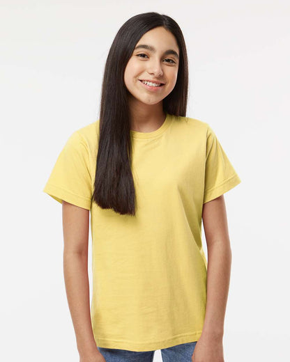 LAT Youth Fine Jersey Tee 6101 #colormdl_Butter