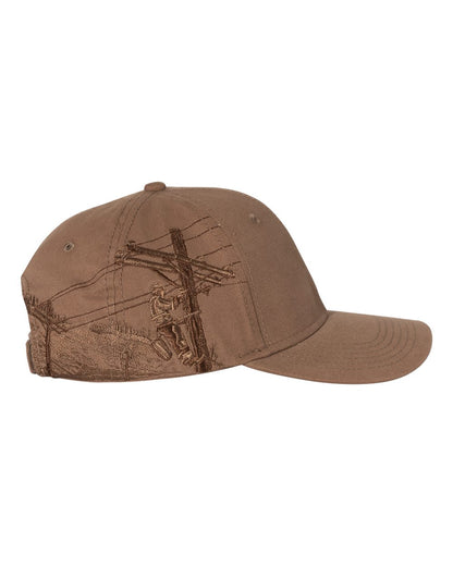 DRI DUCK Lineman Cap 3345 #color_Field Khaki