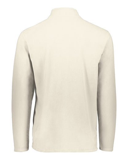 Augusta Sportswear Unisex Eco Revive™ Micro-Lite Fleece Quarter-Zip Pullover 6863 #color_Oyster