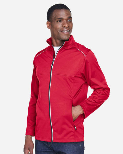 CORE365 Men's Techno Lite Three-Layer Knit Tech-Shell CE708 #colormdl_Classic Red