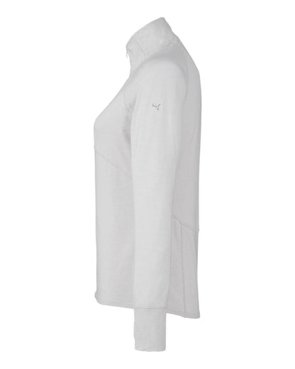 Puma Golf Women's Bandon Quarter-Zip Pullover PG400W #color_High Rise