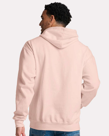 JERZEES Unisex Ultimate CVC Hooded Sweatshirt IC49MR #colormdl_Blush Pink