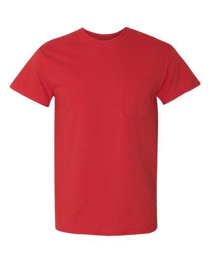 Gildan Heavy Cotton™ Pocket T-Shirt 5300 #color_Red