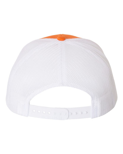Richardson Snapback Trucker Cap 112 #color_Orange/ White