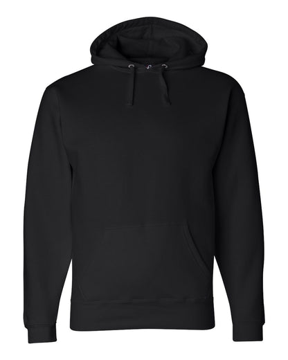 J. America Men's Premium Hooded Sweatshirt 8824 #color_Black