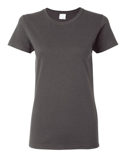 Gildan Women's Heavy Cotton™ T-Shirt 5000L #color_Charcoal