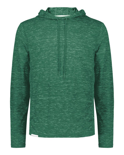 Holloway Men's Eco Revive™ Monterey Hooded Sweatshirt 222745 #color_Dark Green Heather