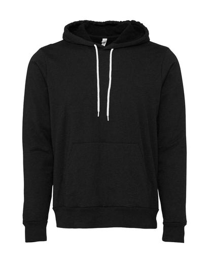 BELLA + CANVAS Sponge Fleece Hoodie 3719 #color_Black Heather