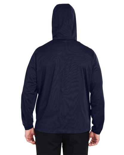 North End Men's Network Lightweight Jacket NE75 #colormdl_Classic Navy Heather