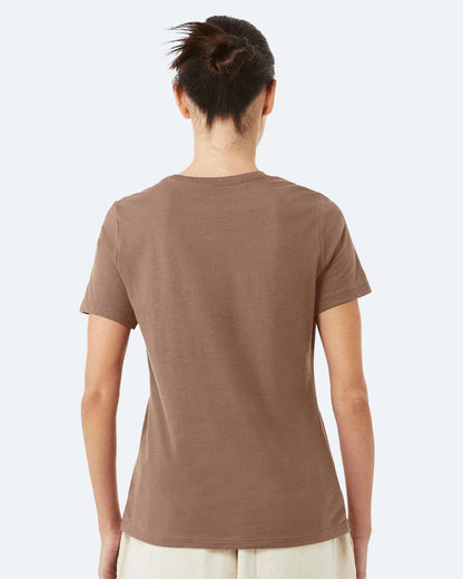 BELLA + CANVAS Women’s Relaxed Jersey Tee 6400 #colormdl_Vintage Brown