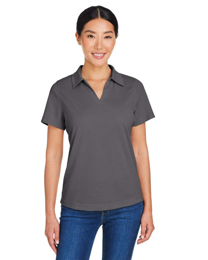 CORE365 Women's Market Snag Protect Mesh Polo CE104W #colormdl_Carbon