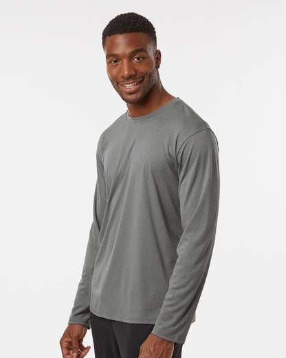 AllPro Unisex Pro-Lock Performance Long Sleeve T-Shirt 48400 #colormdl_Heather Granite