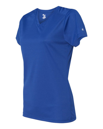 Badger Women’s B-Core V-Neck T-Shirt 4162 #color_Royal