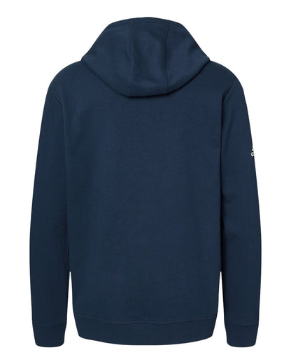 Adidas Unisex Fleece Hooded Sweatshirt A432 #color_Collegiate Navy