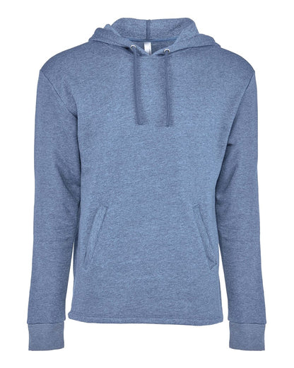 Next Level Malibu Welt Pocket Hoodie 9300 #color_Heather Bay Blue