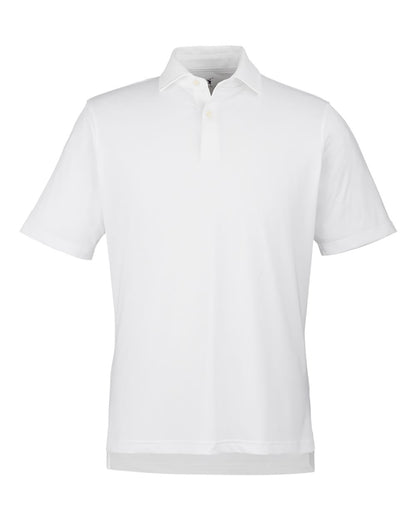 Fairway & Greene Men's USA Made Tournament Solid Tech Polo F31534 #color_White