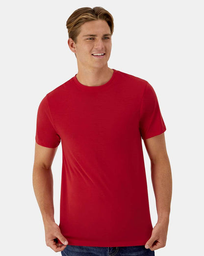 Hanes Unisex Cool DRI® Cotton Touch T-Shirt 4873 #colormdl_Athletic Red