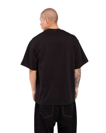 Shaka Wear Unisex Max Heavyweight T-Shirt SHMHSS #colormdl_Black