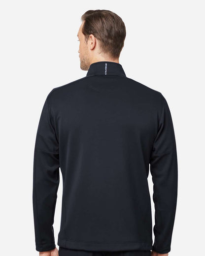Zero Restriction Men's Quarter-Zip Pullover L330 #colormdl_Black/ Metallic Silver