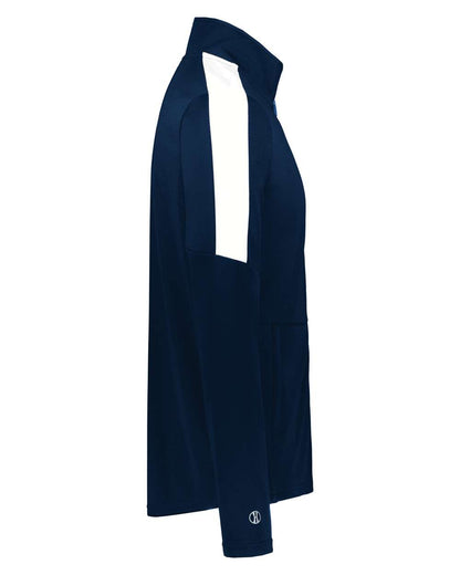 Holloway Men's Tall Crosstown Jacket 223530T #color_Navy/ White
