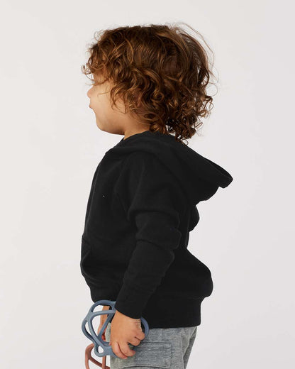 Independent Trading Co. Toddler Special Blend Hooded Raglan Sweatshirt PRM10TSB #colormdl_Black